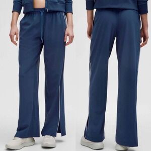 Lululemon Court Rival Wide Leg Track Pants Blue Womens Size 4 From 2025 Retro
